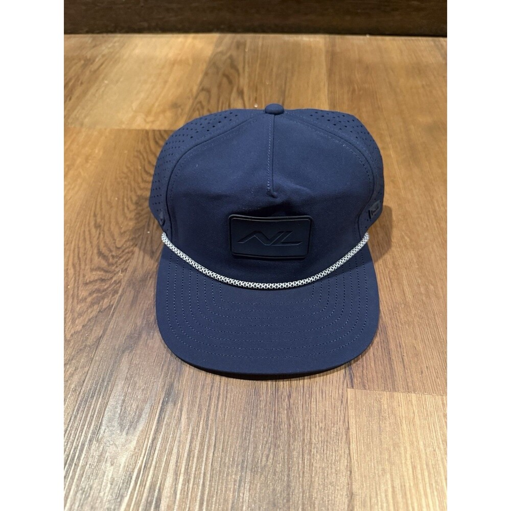 Melin Coronado Hydro Rope Hat Navy Blue Snapback Anchored
